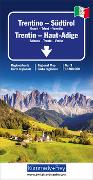 Trentino - Südtirol Nr. 03 Regionalkarte Italien 1:200 000. 1:200'000